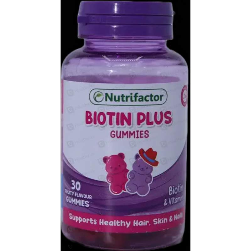 Biotin Plus Gummies (Fruity) 30 Gummies — authentic medicine packaging