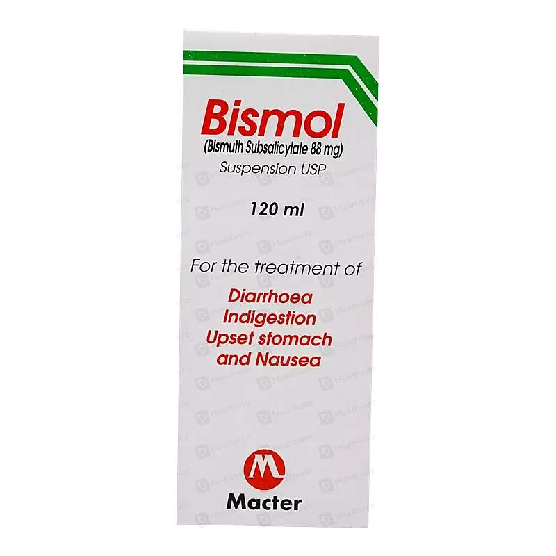 Bismol (88Mg) 120Ml Syrup — authentic medicine packaging
