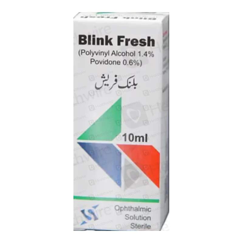 Blink Fresh (1.4/0.6%) 10Ml Eye Drops — authentic medicine packaging