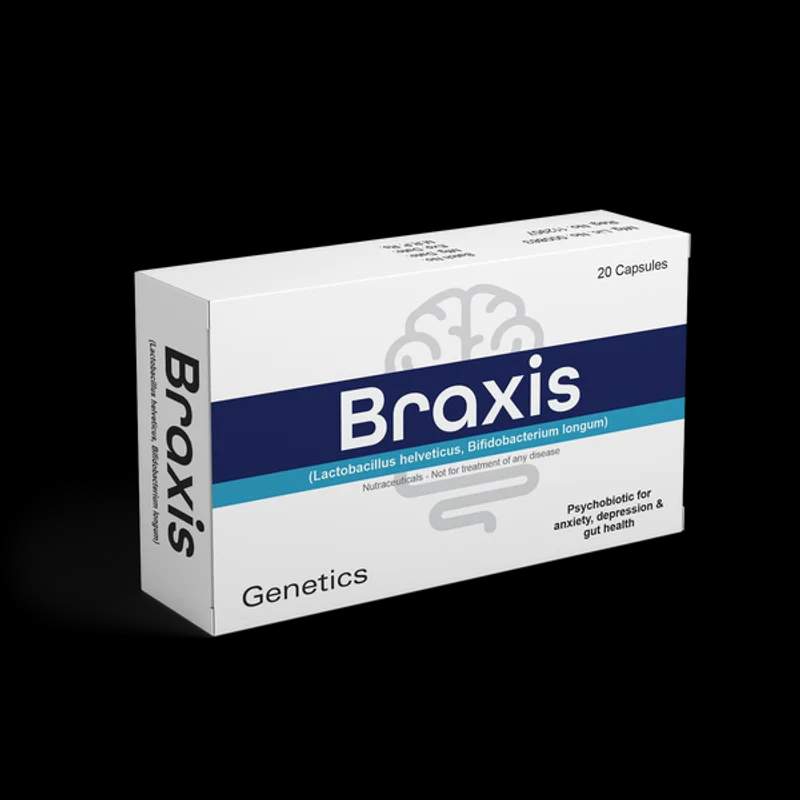 Braxis 20 Capsules — authentic medicine packaging