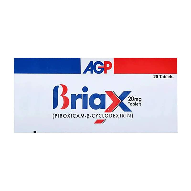 Briax (20mg) 20 Tablets — authentic medicine packaging