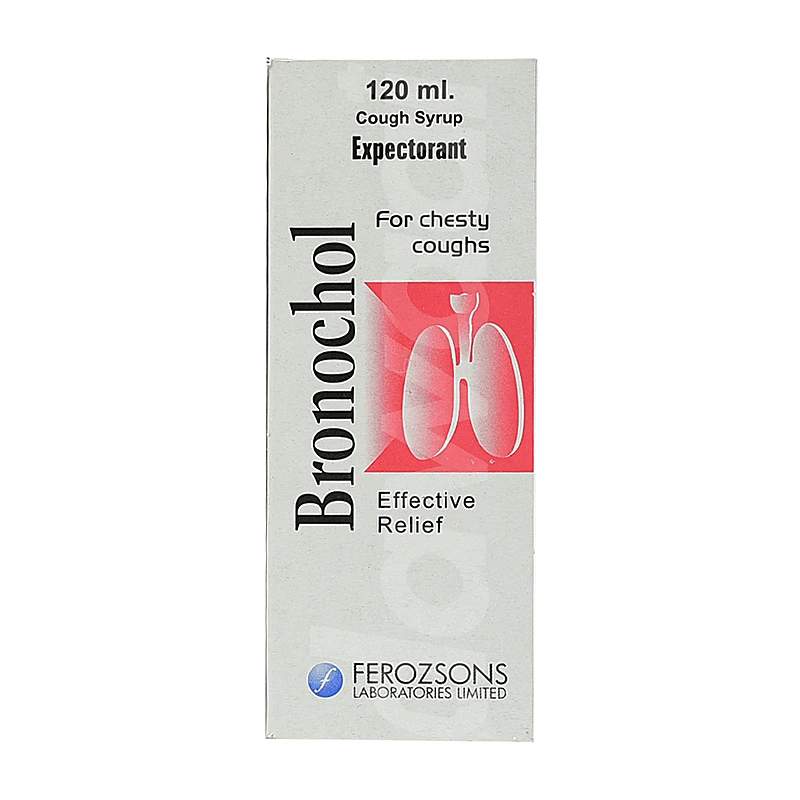 Bronochol (120Ml) Syrup — authentic medicine packaging
