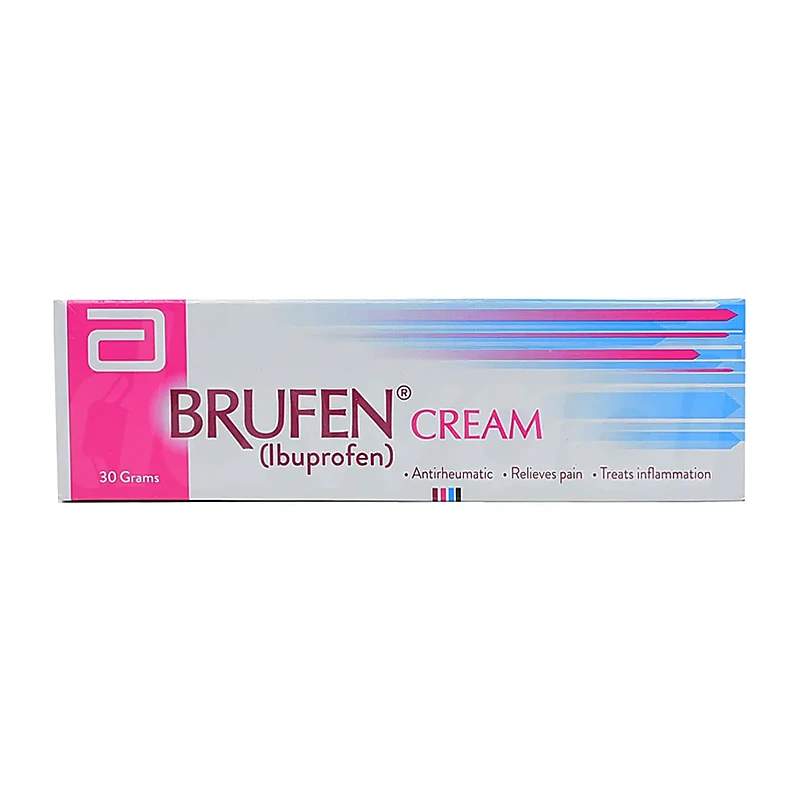 Brufen (10%) 30G Cream — authentic medicine packaging