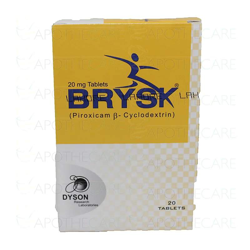 Brysk (20Mg) 20 Tablets — authentic medicine packaging