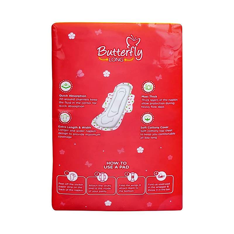 Butterfly Long Maxi Thick (Xxl) 12Pc — authentic medicine packaging