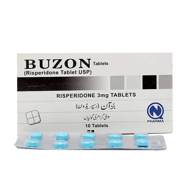 Buzon (3Mg) 10 Tablets — authentic medicine packaging