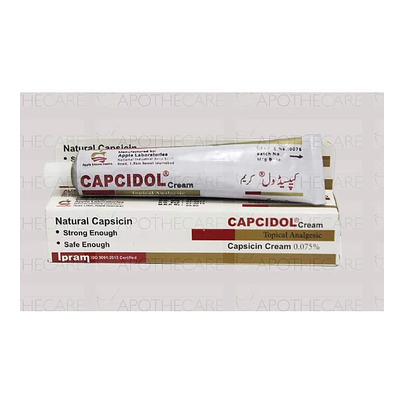 Capcidol (50G) Cream 1 Pack — authentic medicine packaging