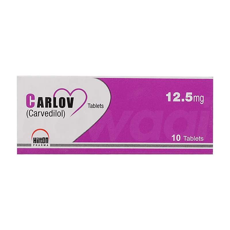 Carlov (12.5Mg) 10 Tablets — authentic medicine packaging