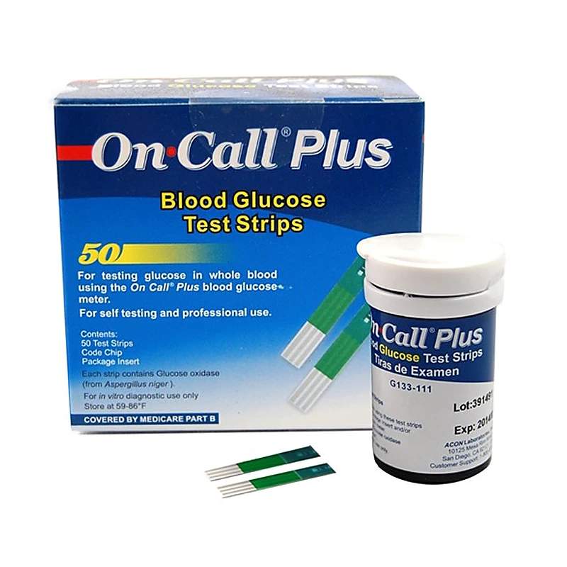 Cc Blood 50 Glucose Test Strips — authentic medicine packaging