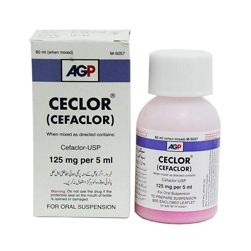 Ceclor (187Mg/5Ml) 90Ml Oral Suspension — authentic medicine packaging