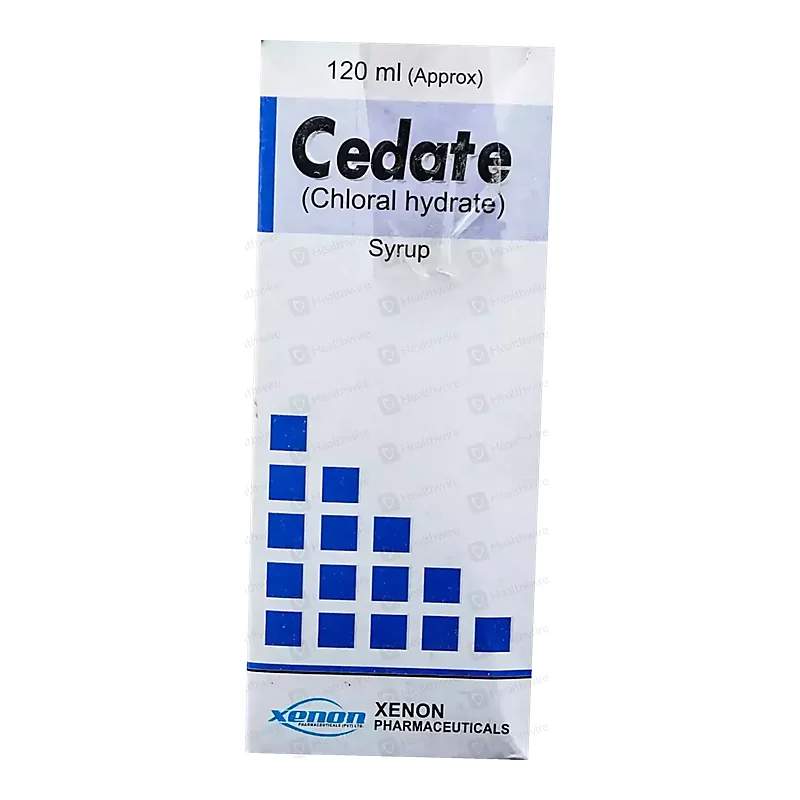 Cedate (500Mg) 120Ml Syrup — authentic medicine packaging