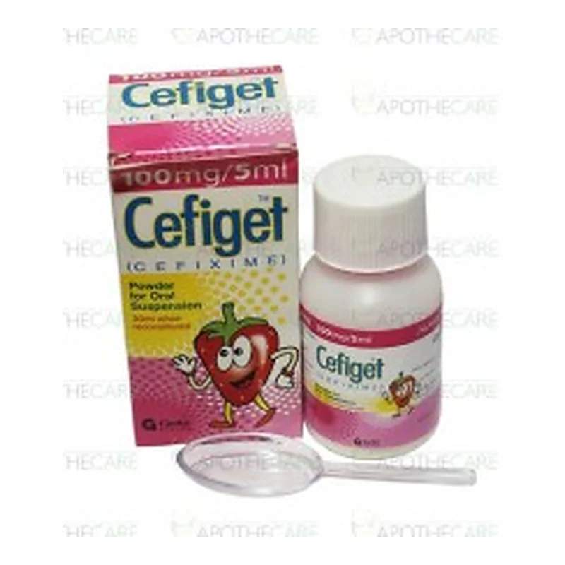 Cefiget (100Mg/5Ml) 60Ml Oral Suspension — authentic medicine packaging