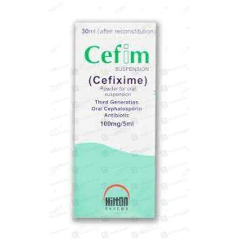 Cefim (100Mg/5Ml) 30Ml Suspension — authentic medicine packaging