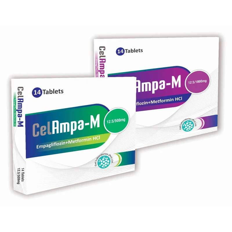 Celampa M (12.5/500Mg) 14 Tablets — authentic medicine packaging