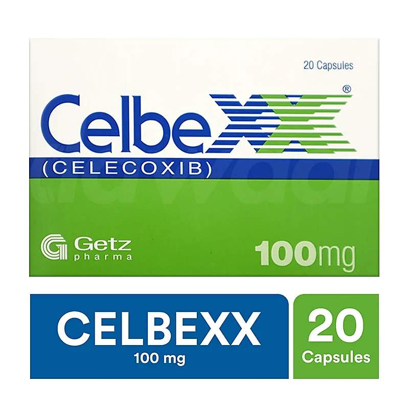 Celbexx (100Mg) 20 Capsules — authentic medicine packaging