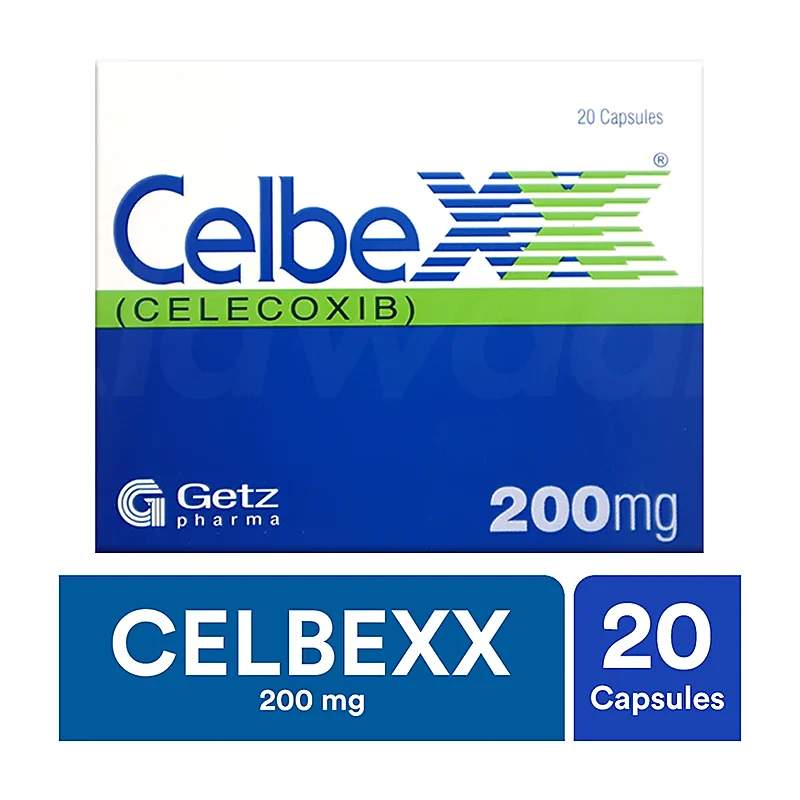 Celbexx (200Mg) 20 Capsules — authentic medicine packaging