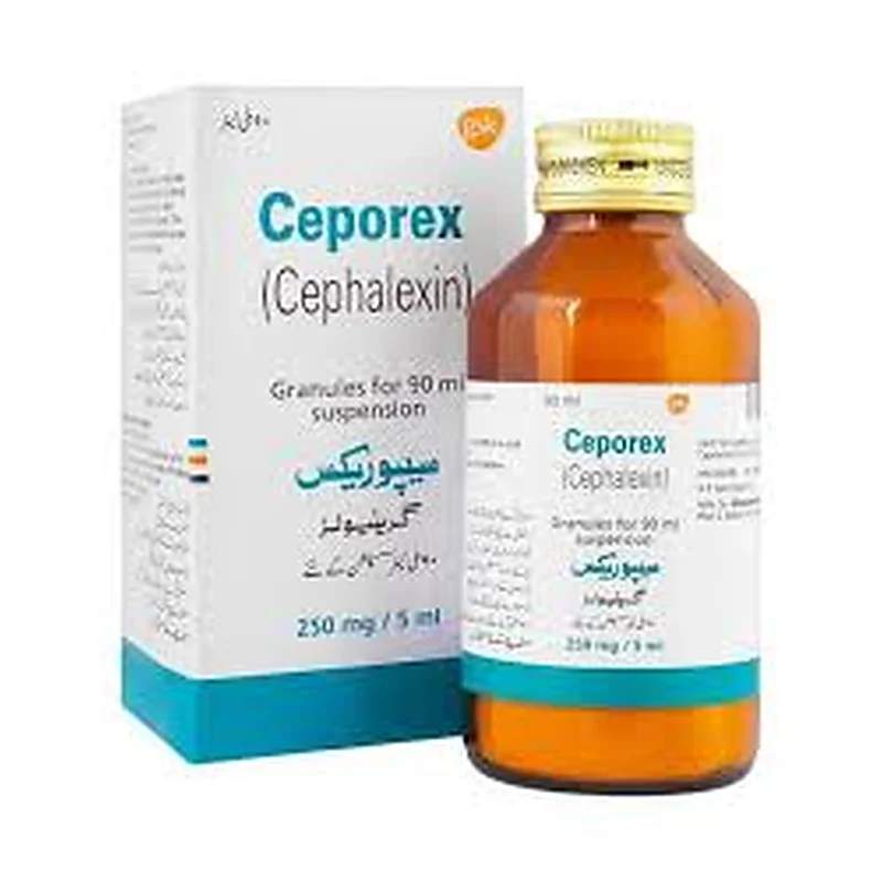 Ceporex (250Mg/5Ml) 90Ml Suspension — authentic medicine packaging