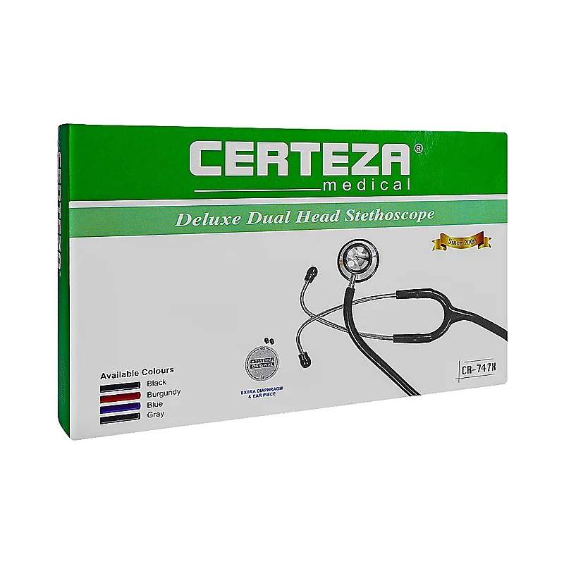 Certeza (Cr-3001) Stethoscope — authentic medicine packaging