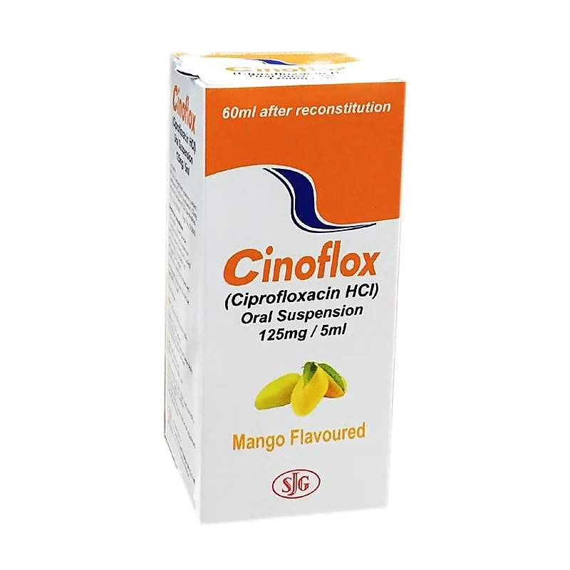 Cinoflox (125Mg/5Ml) 60Ml Suspension — authentic medicine packaging