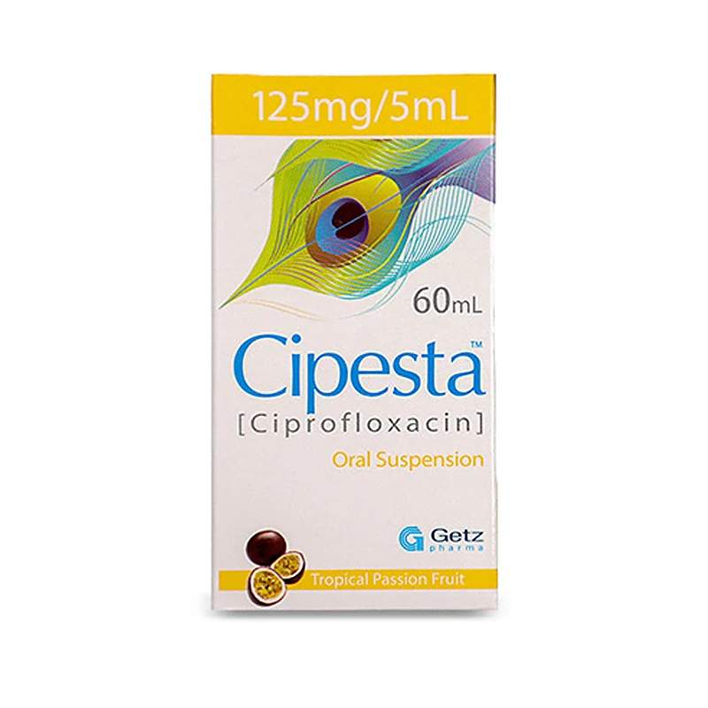 Cipesta (125Mg/5Ml) 60Ml Suspension — authentic medicine packaging