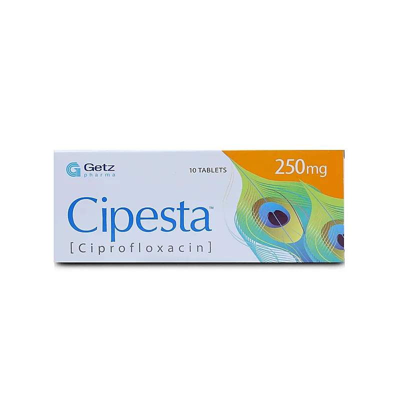 Cipesta (250Mg) 10 Tablets — authentic medicine packaging