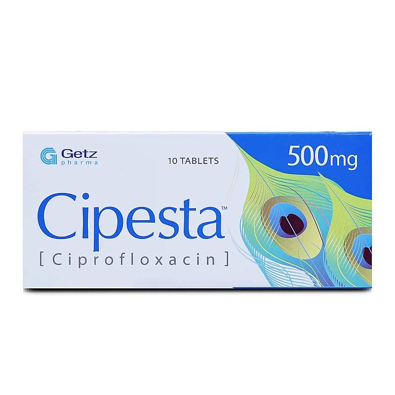 Cipesta (500Mg) 10 Tablets — authentic medicine packaging