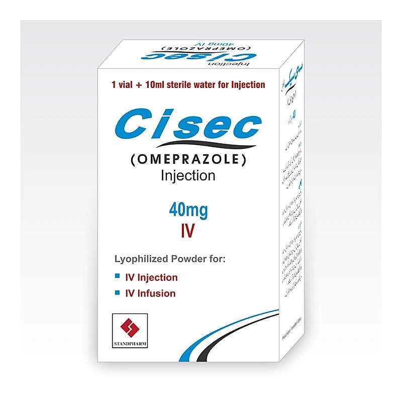 Cisec (40Mg) 14 Capsule — authentic medicine packaging