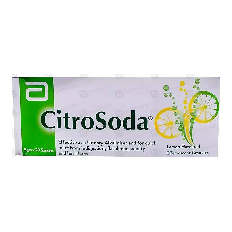 Citro Soda (Lemon) 20S — authentic medicine packaging