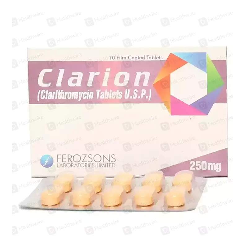Clarion (500Mg) 10 Tablets — authentic medicine packaging