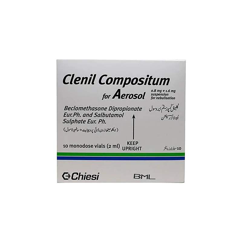 Clenil Aerosol 10 Nebules — authentic medicine packaging