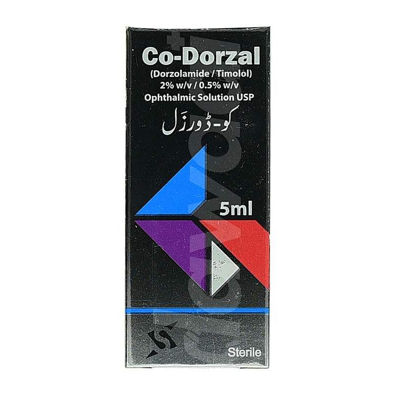 Co Dorzal (2/0.5%) 5Ml Eye Drops — authentic medicine packaging