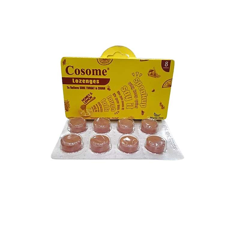 Cofsome (Honey & Lemon) Lozenges — authentic medicine packaging