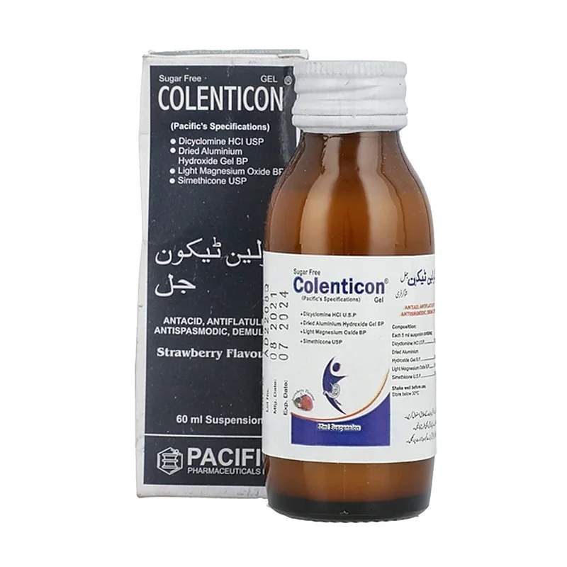 Colenticon (60Ml) Suspension — authentic medicine packaging