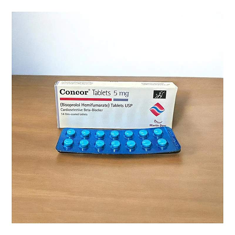 Concor (5Mg) 14 Tablets — authentic medicine packaging