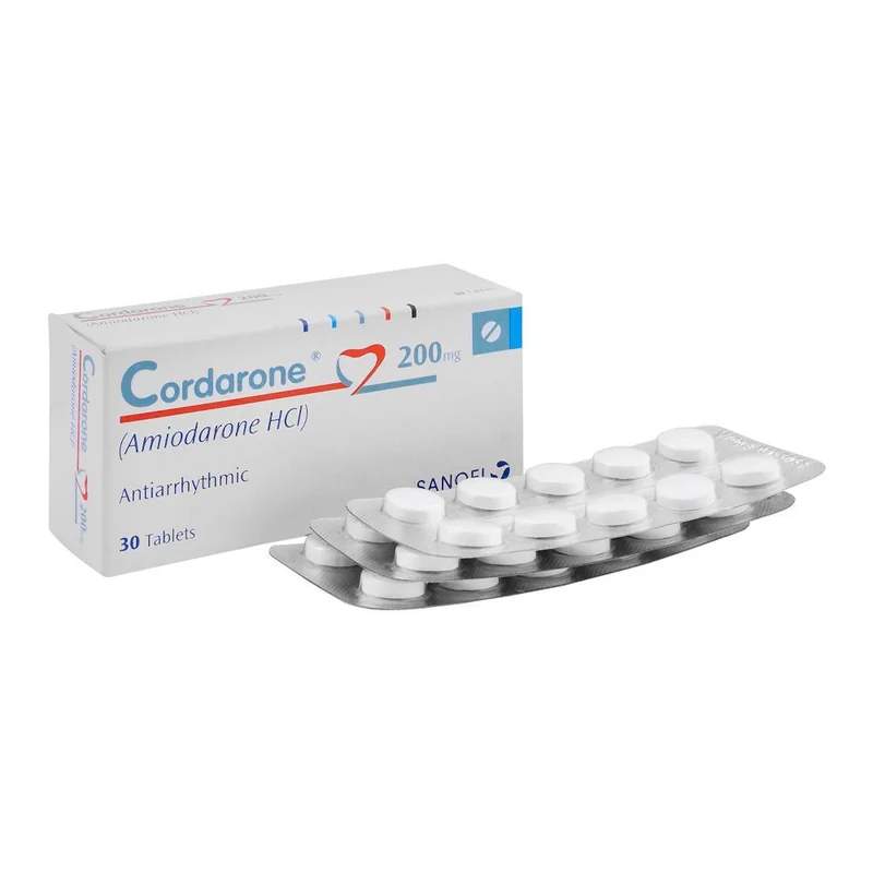 Cordarone (200Mg) 30 Tablets — authentic medicine packaging
