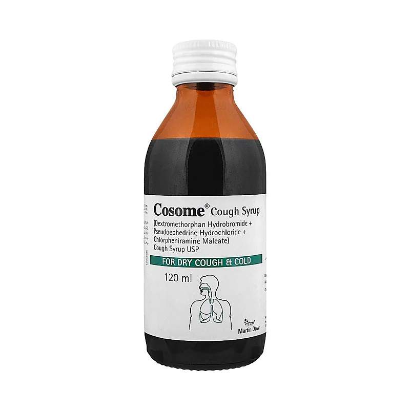 Cosome (120Ml) Syrup — authentic medicine packaging