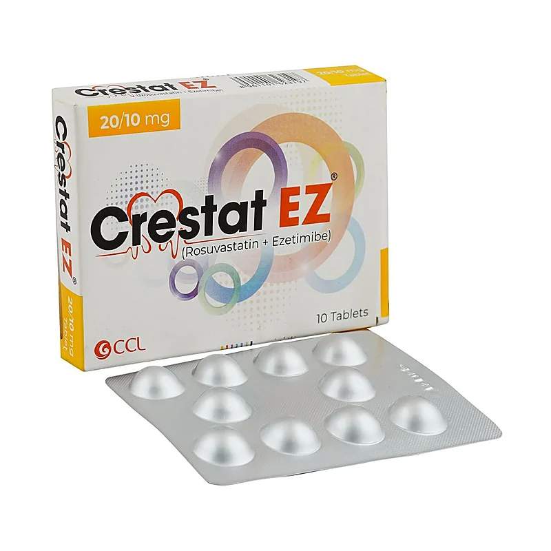 Crestat (10Mg) 10 Tablets — authentic medicine packaging