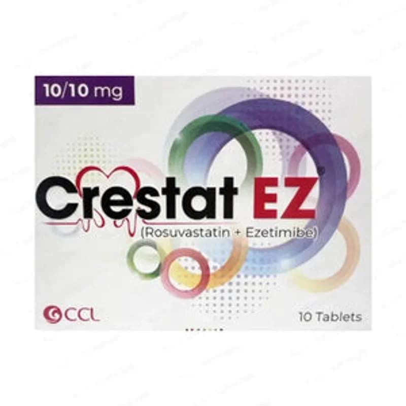 Crestat Ez (10/10Mg) 10 Tablets — authentic medicine packaging