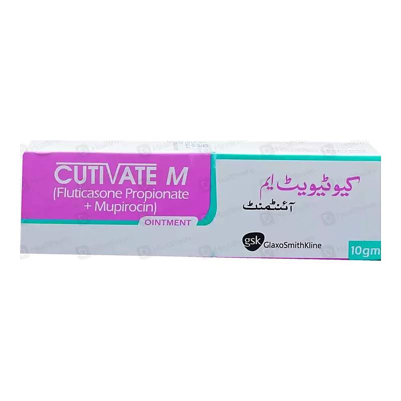 Cutivate M (0.005/2.0%) 10G Ointment — authentic medicine packaging