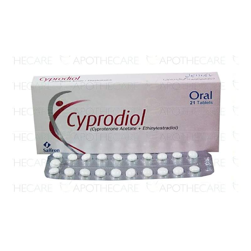 Cyprodiol (2Mg/35Mcg) 21 Tablets — authentic medicine packaging