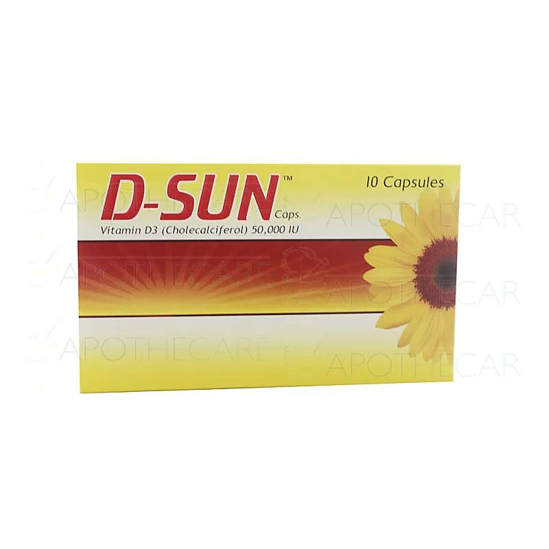 D-Sun ( Vitamin D3 ) Oral Drops 10Ml — authentic medicine packaging