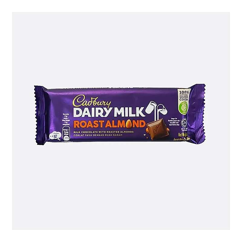 Dairy Milk (Roast Almond) Chocolate (Rs.230) — authentic medicine packaging