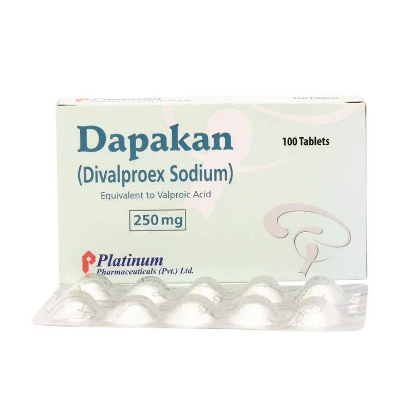 Dapakan (250Mg) 100 Tablets — authentic medicine packaging
