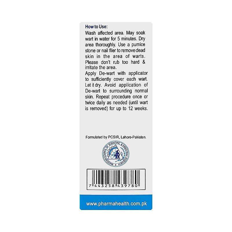 De Wart (20Ml) Lotion — authentic medicine packaging