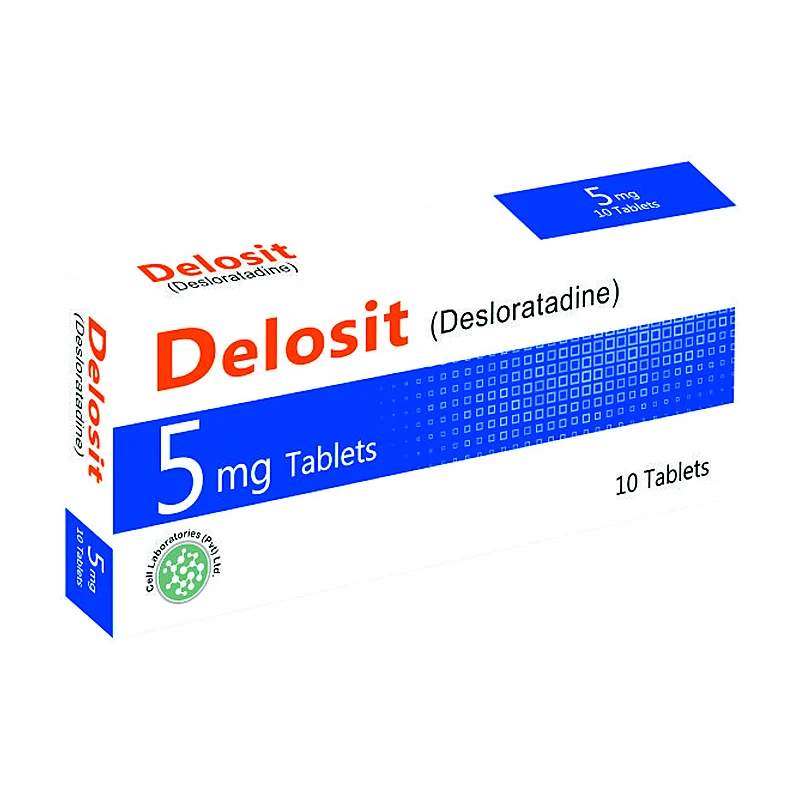 Delosit (5Mg) 10 Tablets — authentic medicine packaging