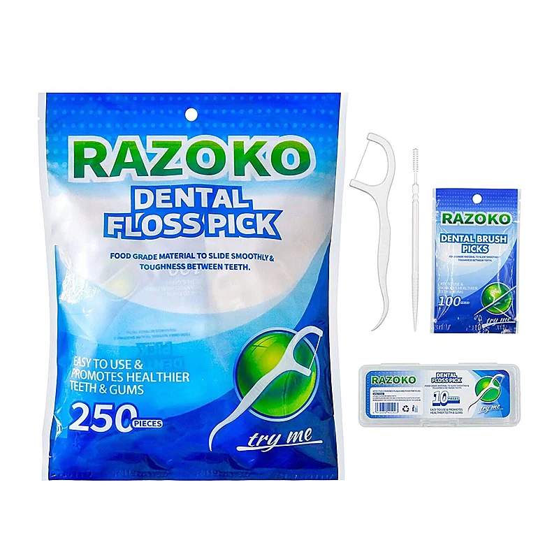 Dental Floos Toothpick (12 Pcs) — authentic medicine packaging