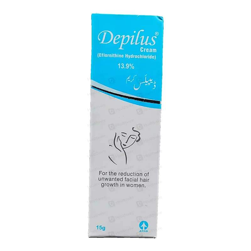 Depilus (13.9%) 15G Cream — authentic medicine packaging