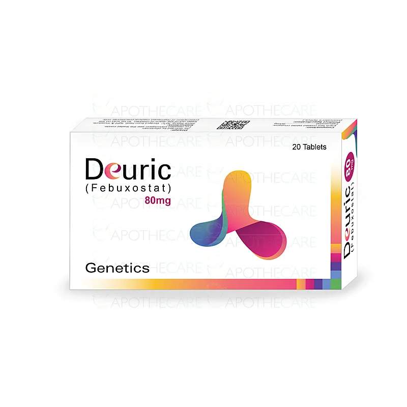 Deuric (40Mg) 20 Tablet — authentic medicine packaging