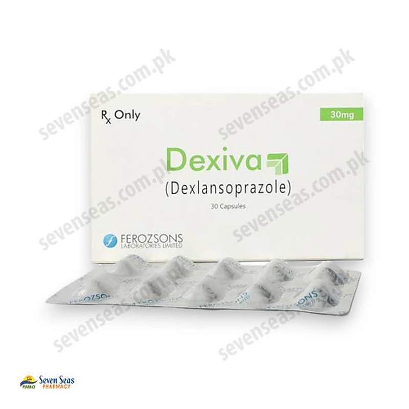 Dexiva (30Mg) 30 Capsules — authentic medicine packaging