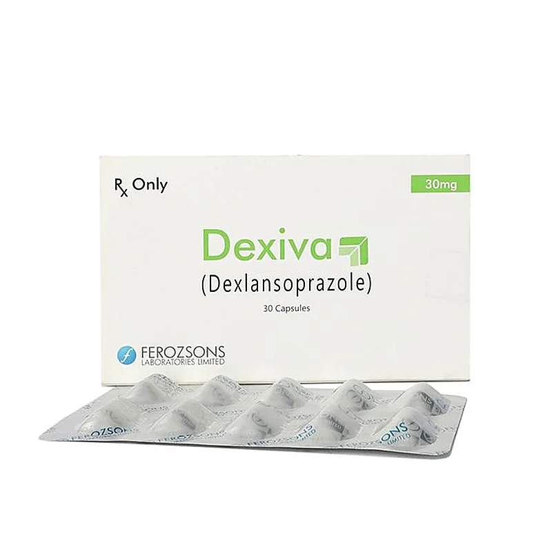 Dexiva (60Mg) 30 Capsules — authentic medicine packaging